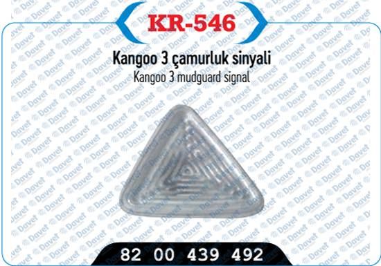 KAYA KR-546 Camurluk Sinyali Kangoo Iii 2010->